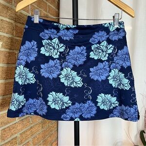 Tranquility by Colorado Clothing skort Peony Periwinkle floral - small